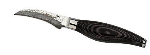 Wakoli Damastmesser (Schälmesser) japanischer Damaststahl VG-10, mit Holzverpackung, Wakoli Takko Serie - 2