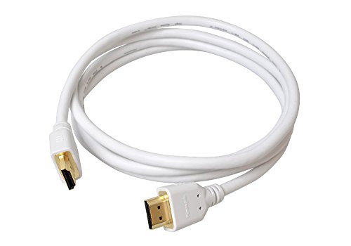 Panasonic High Speed HDMI Kabel 3D Ultra HD 4K 2K Full HD 1080p / 2160p Deep Color ARC weiß (1 m (1 Stück)) - 2