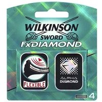 FX Diamond by Wilkinson Sword Blades x 4
