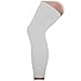 Produktbild COOLOMG Knie Schutz Bandage Sports Anti UV Atmungsaktive Elastisch Anti Slip Damen Herren Kinder 1 Paar Weiße L