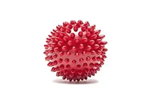 Non-Toxic Rubber Stud Spike Hard Ball Chew Toy for Dog, Dog Teething Toy | Colour May Change as per Availability as