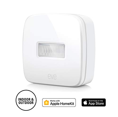 Eve Motion - Capteur de mouvement sans fil, protection IPX3 pour l'étanchéité à l'eau et Bluetooth Low Energy, sans passerelle intermédiaire (Apple HomeKit)