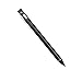 Produktbild Wokee ipad Stift Screen Touch Pen Stylus mit USB-Ladekabel für Apple iPad 2 3 4 Mini Pro & Air 2.3mm Stiftspitze-Aluminium-Legierung-Eingebauter Akku, Aufladen über USB-Anschluss (Schwarz)