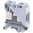 Elmex KUT 35 - Screw Clamp type Polyamide Feedthrough terminal block, suitable for 35 Sq.mm/ 125Amps, (Pack of 50)