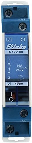 EltakoSchaltrelais, R12, 100, 12 V DC