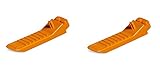 LEGO Orange Brick Separators by LEGO - LEGO