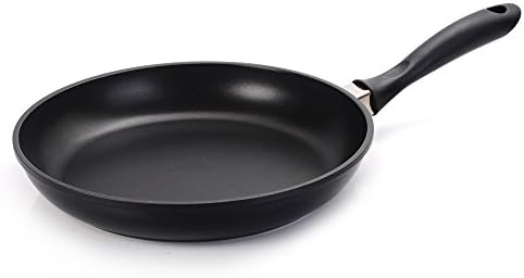 DIMDIM 28cm Hard Titanium Non-Stick Thermo-Spot Frying Pan with Handle