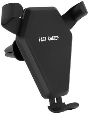 Fast Wireless Car Charger, Eletecpro 360° Degree Rotating Portable Car Phone Holder Fast Charger For Samsung Galaxy S6, S7, S6/S7 Edge, Note 7/5, Nexus 9/10, QI Wireless Standard Charge For Iphone X