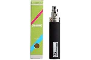 SmashingDealsDirect® Authentic GS II 3200mAh Quality Vape Battery Rechargeable Vaporiser Batteries (Black)