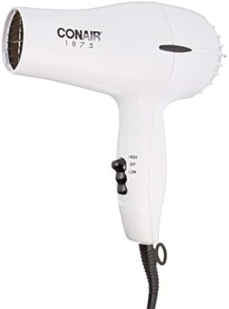 Conair 1875 Watt Mid Size Styler Hair Dryer White Amazon Co Uk
