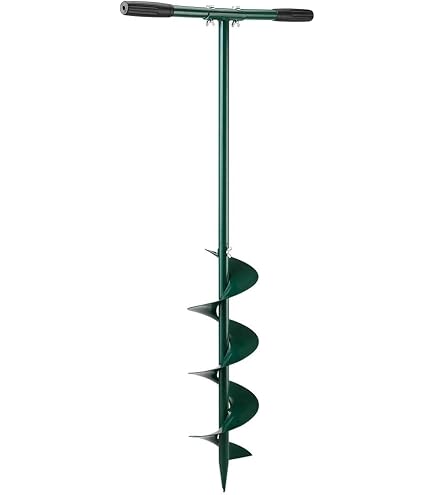 Trapano Da Terra Kerbl Per Pali Recinzione - Diametro 70 Mm - Aiuto Foratura Per Pali In Acciaio