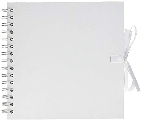 Artemio - Álbum de Recortes (en Espiral, 20 x 20 cm), Color Blanco