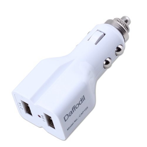 Daffodil CAP105 - Cargador Dual USB para coches