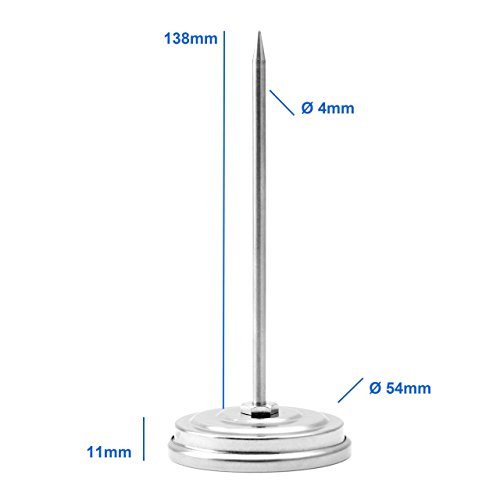 Lantelme 5845 Einkoch – Pasteurisierungs Thermometer aus Edelstahl Wasserdicht und Spülmaschinengeignet - 4