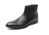 Chelsea Gordon & Bros Herrenschuhe Mirco 204-011 Herren Schuhe Businessschuhe, Chelsea Stiefel, Anzugschuhe, Boots, Blake, Schwarz (Milano Black), EU Größe 44