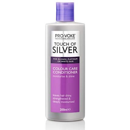 PRO: VOKE Touch of Silver Color Care Acondicionador deja el cabello brillante, fortalecido e hidratado 200 ml