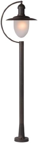 Lucide ARUBA - Lamp Post Outdoor - IP44 - Rust Brown