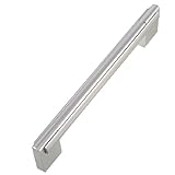 Peso: 50g Aexit Mueble empotrable en tono plateado, aluminio, mango antideslizante, tirón de (model: J3512XIII-3026KO) 5.8\' \'de largo