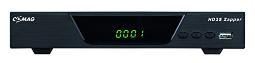COMAG 11106 HD25 Zapper Satelliten-Receiver (Full HD, HDTV USB 2.0, HDMI, SCART, optischer digitaler Tonausgang) inkl. High Speed HDMI Kabel schwarz - 2