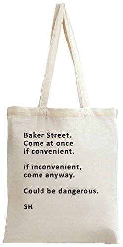 Preisvergleich Produktbild Sherlock Messages Tote Bag