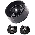Black Rubber Gear Spare Replacement Parts for Magic Bullet Cross and Flat Blade |Rubber Gear for Magic Bullet Replacement Spare Parts Durable Quality | (2)