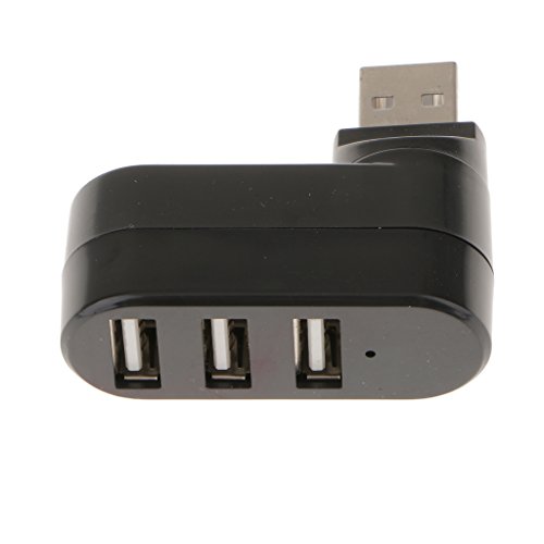 MagiDeal 2.0 USB mit 3 Anschlüsse mit 5V Adapter für PC Notebook – Computer Zubehör - 5