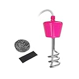 Color: rosado DyNamic 2000W Suspensión Inmersión Calentador De Agua Acero Inoxidable Para Inflable Piscina Bañera
