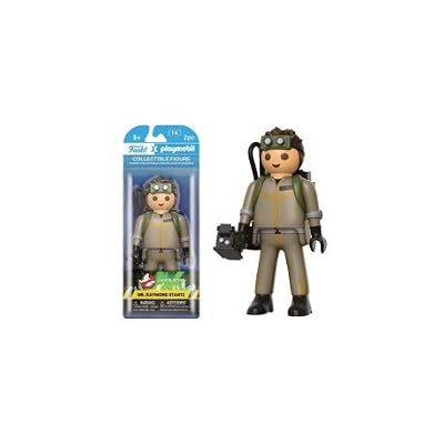 Funko - Figurine Ghostbusters Playmobil - Raymond Stantz 15cm - 0849803088163