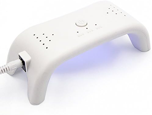 Professional 12W LED UV Nail Dryer Curing Lamp Machine Manicure/Pedicure Nail Dryer Smart with 3 Timer Setting 30/60/99 Second Timer White
