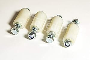 FOXCUP Generisch Lagerbuchsensatz für Westfalia Längslenker Ausgleichsbuchse Lager Buchse 4X