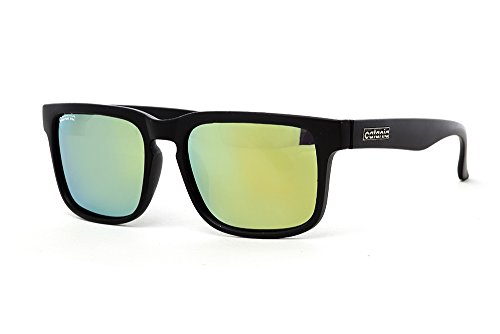 Preisvergleich Produktbild Catania Occhiali Sonnenbrille Polarisiert - Wayfarer Stil - inkl. Catania Brillenetui (Polarisierte Sonnenbrillen)