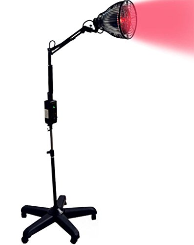 DZW Instrumento de Inicio Fisioterapia Lámpara de infrarrojos Lámpara de electrodomésticos Vertical- Acondicionando el cuerpo,Fácil de usar