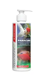 AquaNature Paracure Parasite,Skin & Gill flukes Cure for Freshwater Fishes 250ml/8.5oz