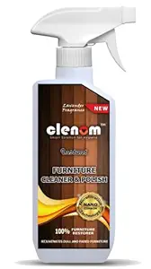 Clenom Wood Furniture Polish & Cleaner - 500 ml, For Maintains , Polish ,Clean stains , Protects, Beautifies & Gives Shiny Look for all type of Furniture's