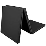 VGEBY1 Tapis de Yoga Pliant, Tapis d'exercice Tapis de Fitness avec Coussins Et Poignées Tapis de Gymnastique Tapis de Sol Gymnastique pour Gym,Yoga,MMA, Sport, Gymnastique(Pink)