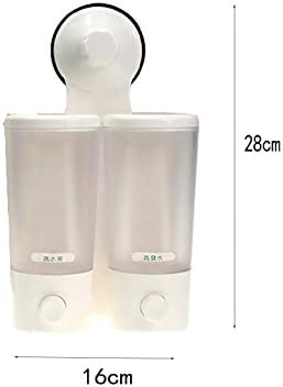 Plastic Wall-mounted Shampoo Shower Gel Soap Dispenser Pump Press-style Bottle For Bathroom, Hotel, Home,kitchen Lotion Dispenser ( Size : 640ml )