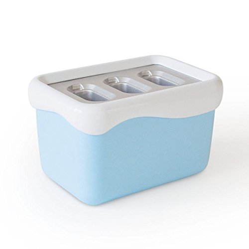 Eismaschine Eismaker Stieleisformen Gefrierbehälter Popsicle Maker – blitzschnell Eis am Stiel - 2