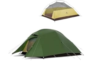 Naturehike Nuovo Cloud-up 3 Persona Tenda Aggiornata Doppio Strato Tenda Tende da Escursioni