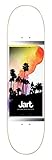 Dimensiones: 8.0" x 31.48" Jart Painting HC Deck Tabla de Skateboard, Unisex Adulto, Blanco, 8.0\"