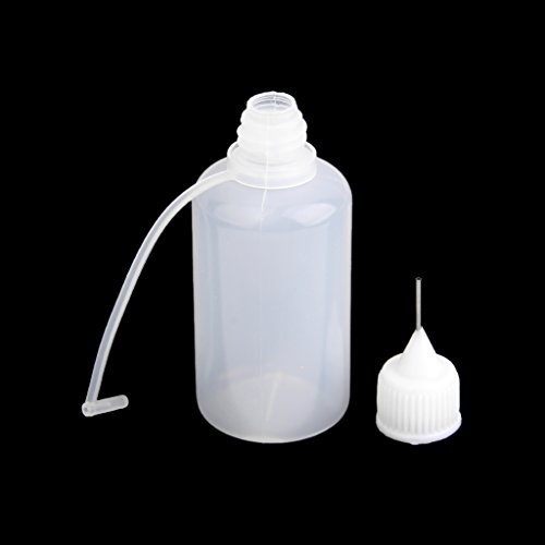 Generic 10 Stk. Nadelspitze Leere Plastik Squeezable Tropfflasche Flüssigkeitsspeicher – 30 Ml - 3