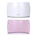Elite99® SUN9C 24W Professional LED Gel Lamp Phototherapy Fast Cure Fingernail & Toenail Nail Polish Gel Dryer Manicure Machine Nail Art Solan Tool Pink Nail Lamp Light for UV LED Builder Gels with timers 30s 60s