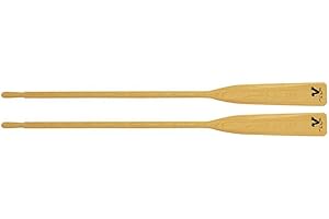 The Stork Wooden oar straps, 1 pair, wooden oar straps, wooden paddle for rowing boats, fishing boats, length 165/180/195/210/225/240/265 cm