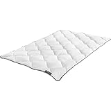 Badenia Trendline Bedcomfort couette lumière parti cuisson Micro, 155 x 220 cm, blanc