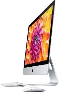 Apple iMac 27-inch Desktop (Intel Core i5 3.4 GHz, 8 GB RAM, 1 TB HDD, Nvidia GeForce GT, OS X Mountain Lion) - 2013