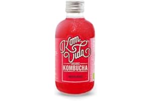 KOMVIDA Té Kombucha - Pack 9x250ml - Frutos rojos