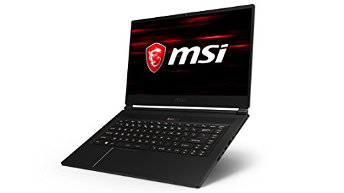 MSI GS65 9S7-16Q211-010 Stealth Thin 8RF-010UK 15 6-Inch Gaming Laptop -  Black   Intel i7 8750H  32 GB RAM  512 GB SSD  NVIDIA GeForce GTX 1070 Graph