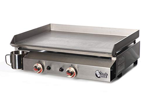 Plancha Tonio - Plancha Bento 6 à 12 personnes - Gaz butane propane - Plaque de cuisson inox - Caisson Inox - Système de sécurité thermocouple - Allumage piezzo mécanique - Fabrication 100% France