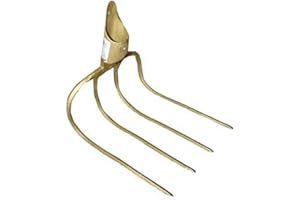 FORCA 4 DENTI PIEGATI ORO ILCAMPO 02216 [IL CAMPO ]