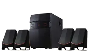 Clarion JM 4880 4.1 Channel Multimedia Speakers/Speaker with USB,FM,Bluetooth/Remote Control/Home Theatre/Party Speaker/Extreme Bass / 4