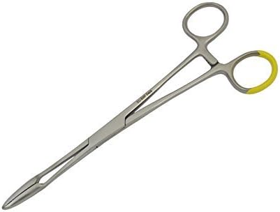 Disposable Forceps/Tweezers 200 mm (Gross) - stainless steel with sterile packaging and sterilized